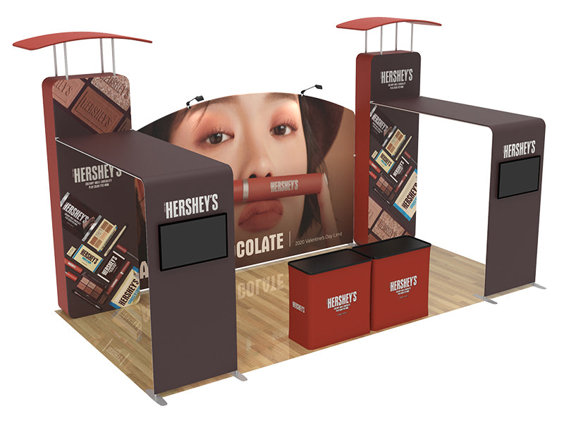 10x20ft Booth 14 Corridor