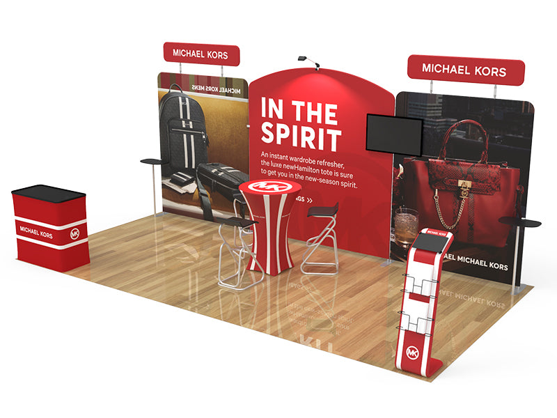 10x20ft Booth 06 Double Shot
