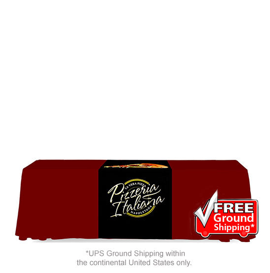 2 ft. Table Runner FullBack Dye Sub Print