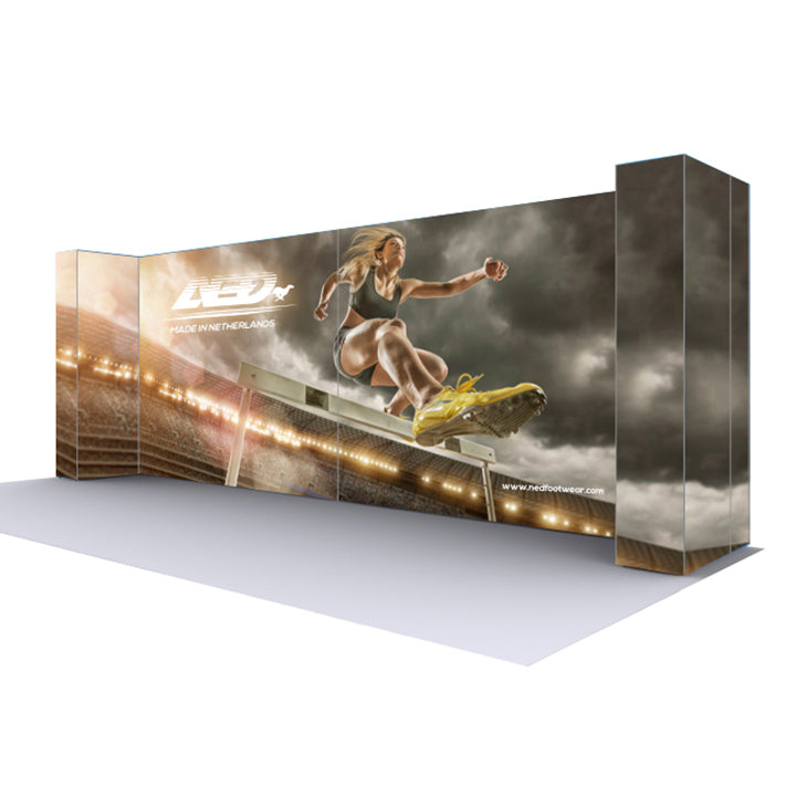 20 x 7.5 ft.  Backlit Lumiere Configuration H