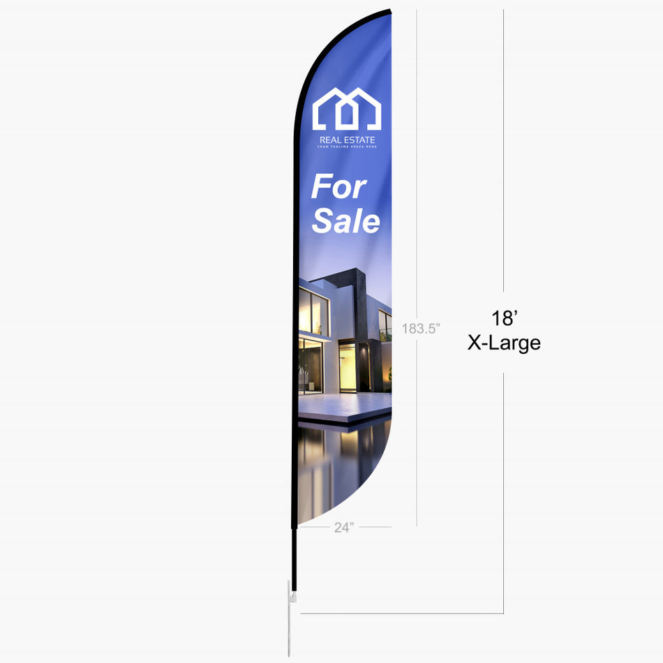 Feather Convex Flag(Extra Large) 18ft