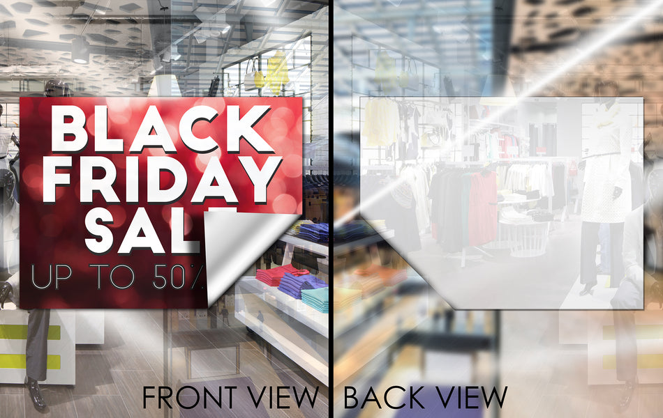 Premium Window Cling-$3.99 per sq ft