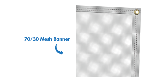 Mesh Banner-$2.25 per sq ft