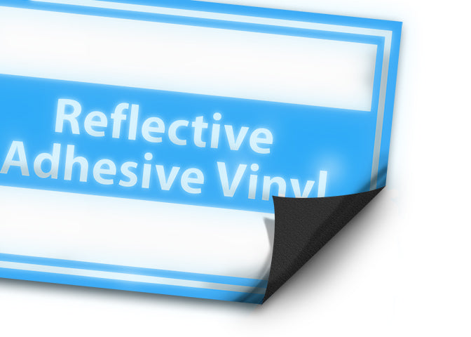 Reflective Adhesive Vinyl- $6.99 per sq ft