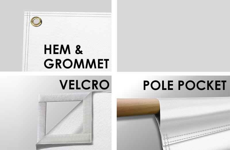 Fabric Banner (9.5oz. Blockout) $7.99 a sq ft