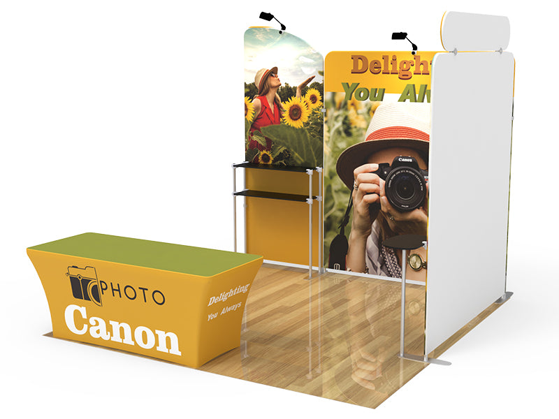 10x10ft Custom Booth U High Privacy