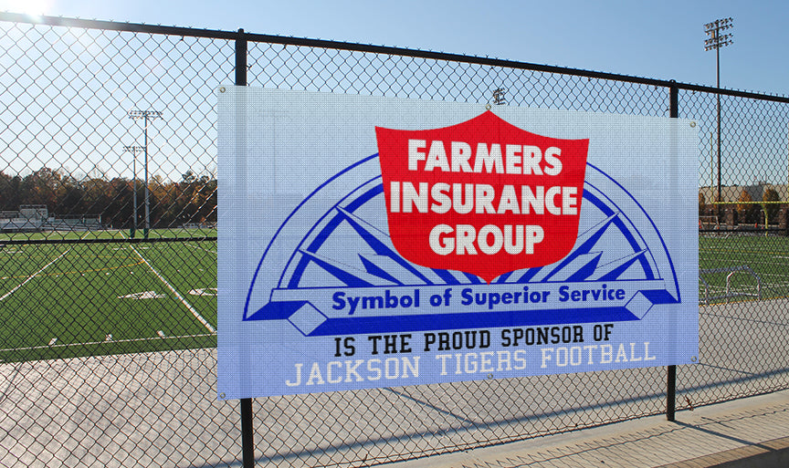 Mesh Banner-$2.25 per sq ft
