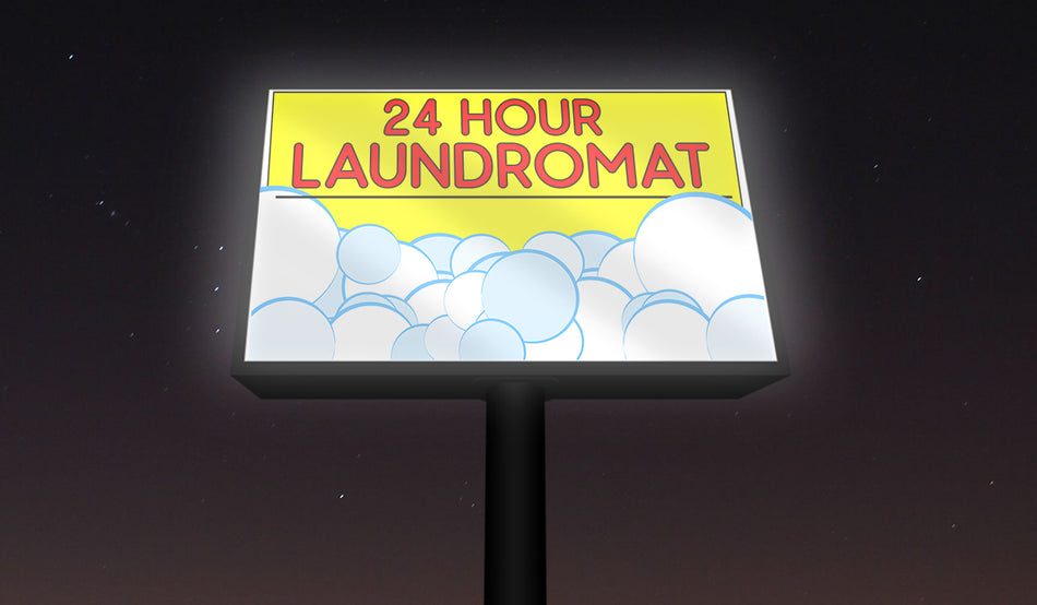 Vinyl Banner (Backlit)- $7.50 per sq ft