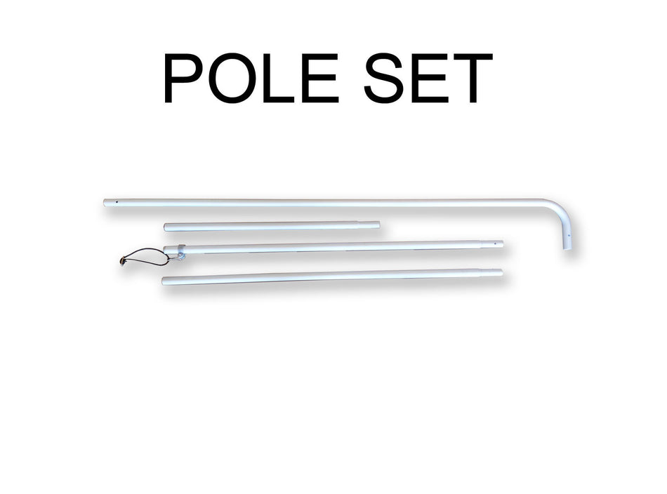 Pole Set (Rectangle Flag)