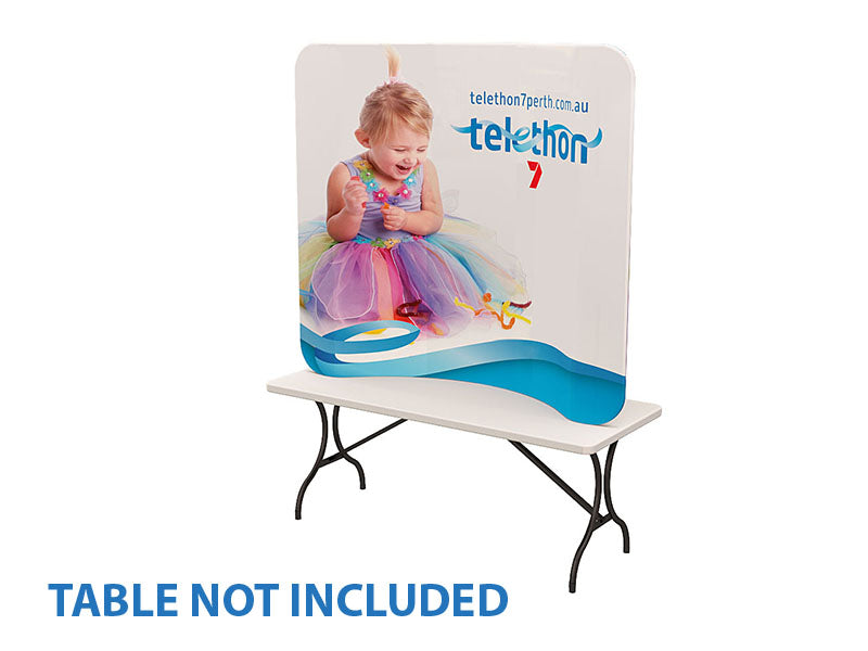 Curve Tension Fabric Display 6 ft