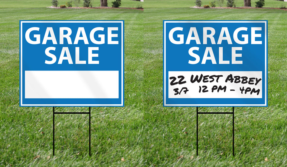 Dry Erase Coroplast- $9.00 a sq ft