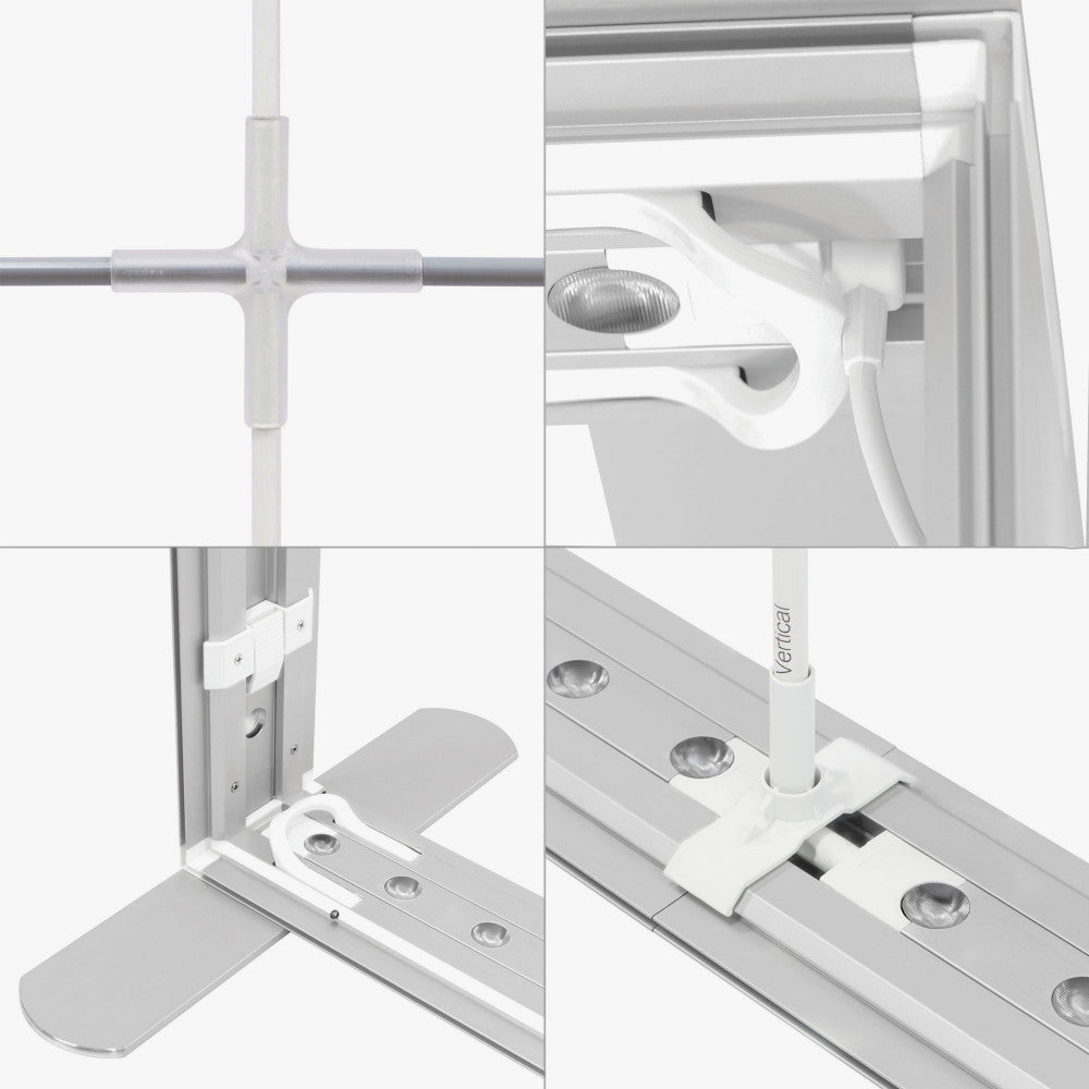 10ft SEG Edge - lit Fabric Display - Blitz Sign & Displays
