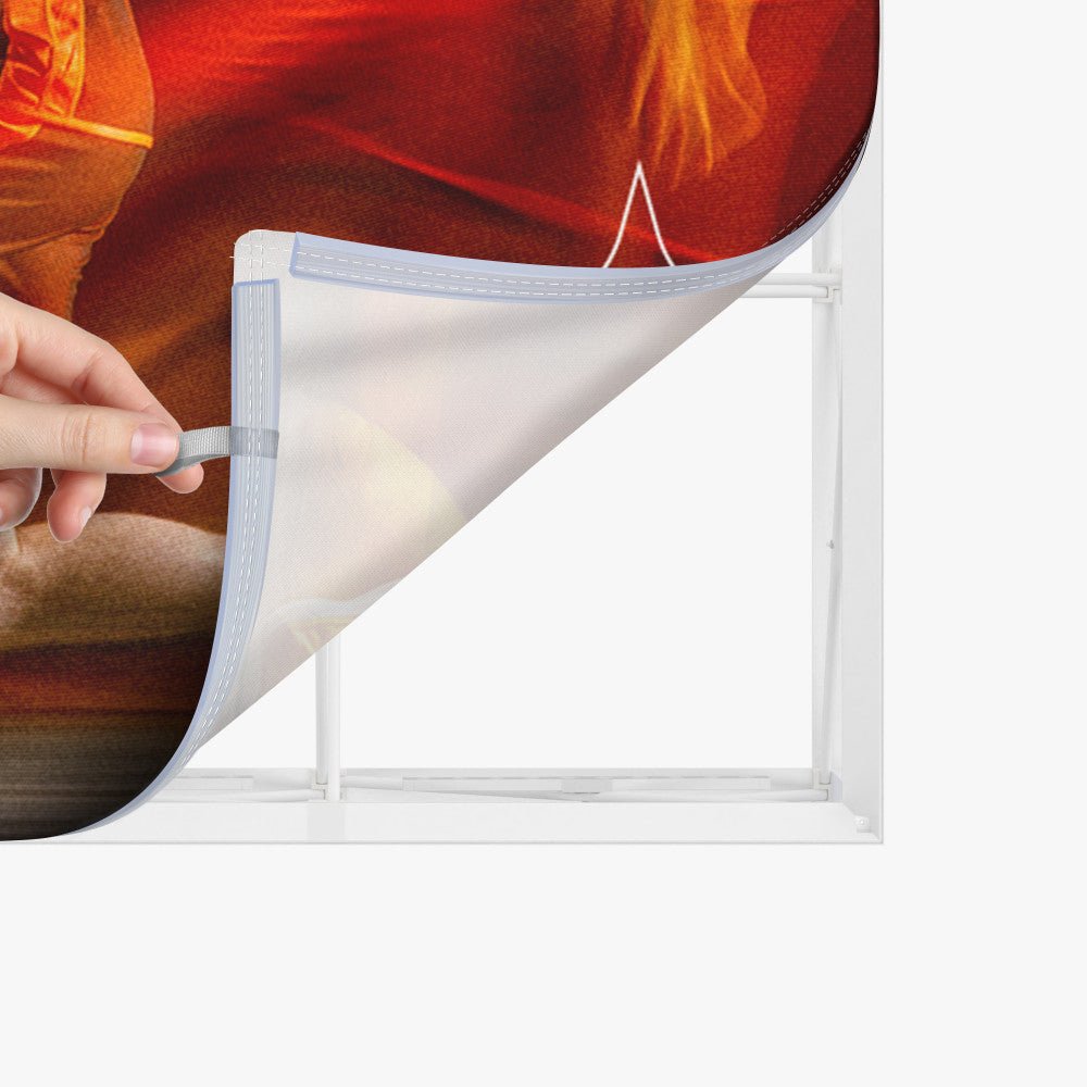 10ft SEG Edge - lit Popup Display - Blitz Sign & Displays