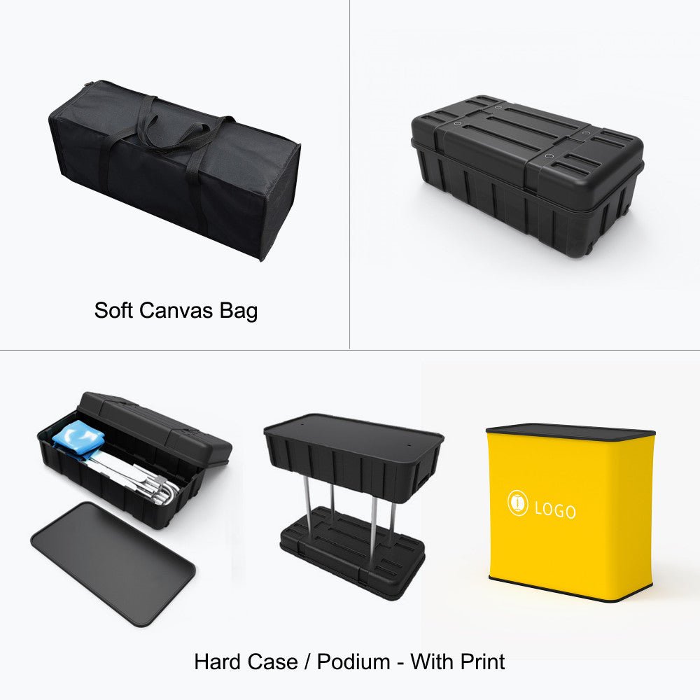 10ft Straight Tension Fabric Display - Blitz Sign & Displays