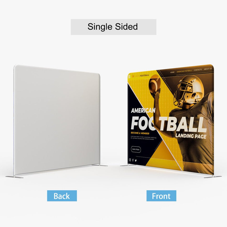10ft Straight Tension Fabric Display - Blitz Sign & Displays