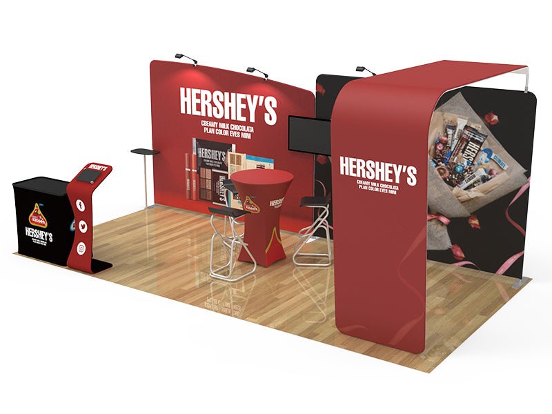 10x20ft Booth 13 Immerse - Blitz Sign & Displays