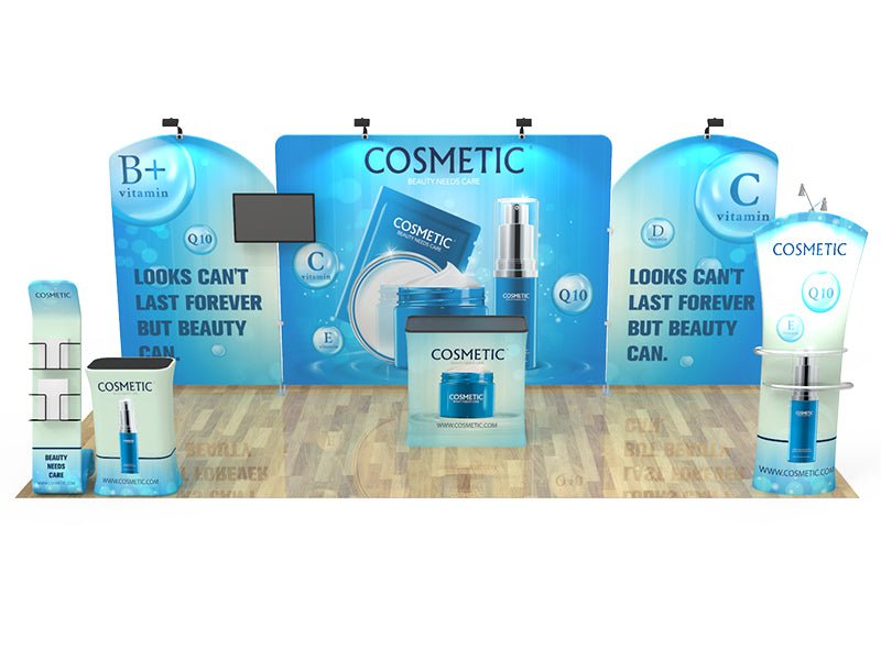 10x20ft Booth J Pow - Blitz Sign & Displays