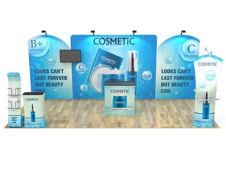 10x20ft Booth J Pow - Blitz Sign & Displays