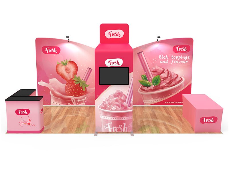 10x20ft Booth Q - Blitz Sign & Displays