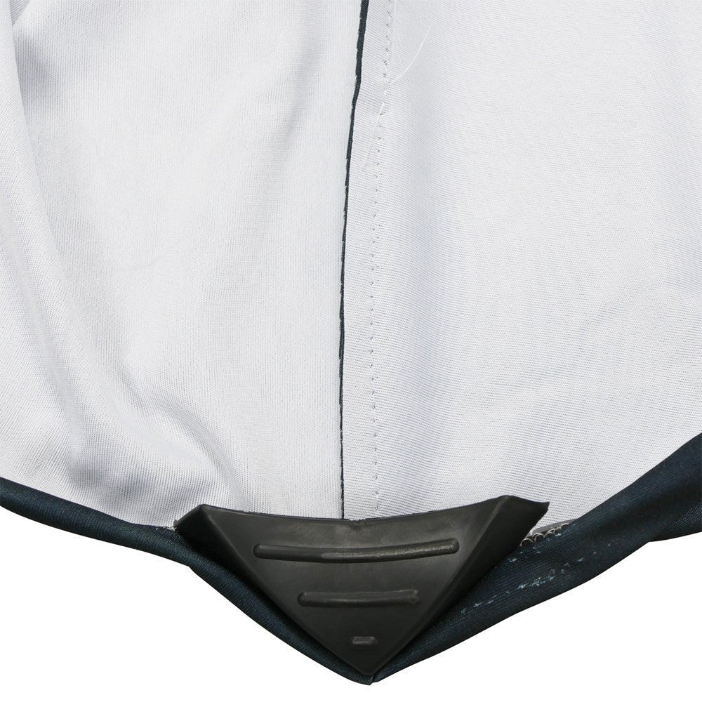 8 ft. Stretch Table Throw 4 - sided with Custom Print - Blitz Sign & Displays