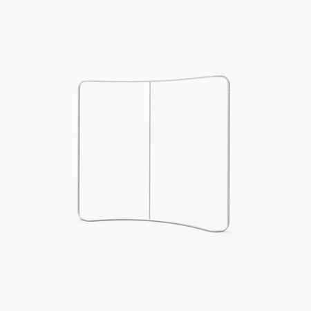 8ft Curve Tension Fabric Display - Blitz Sign & Displays
