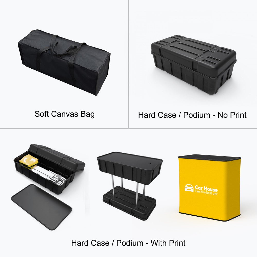 8ft Curve Tension Fabric Display - Blitz Sign & Displays