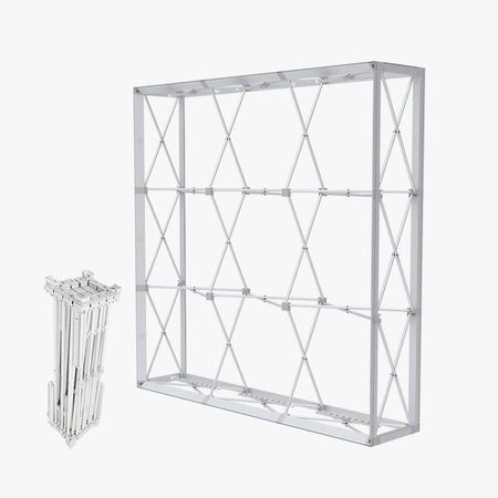 8ft SEG Edge - lit Popup Display - Blitz Sign & Displays