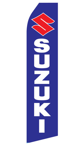 Suzuki Logo Econo Stock Flag