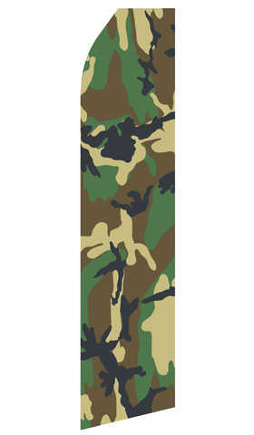 Camo Econo Stock Flag