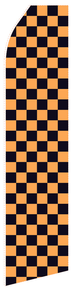 Dark Chessboard Econo Stock Flag