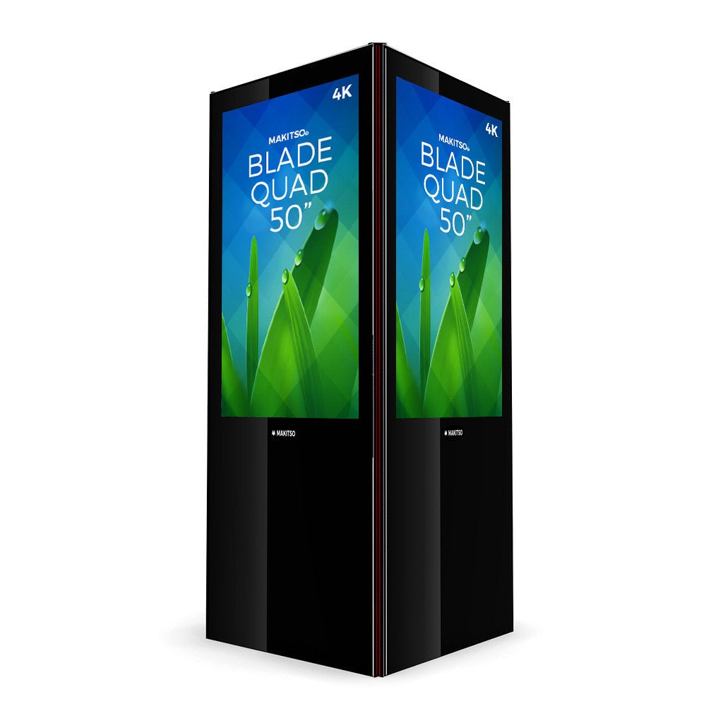 Blade 50" - 4K Digital Signage Kiosk - Blitz Sign & Displays