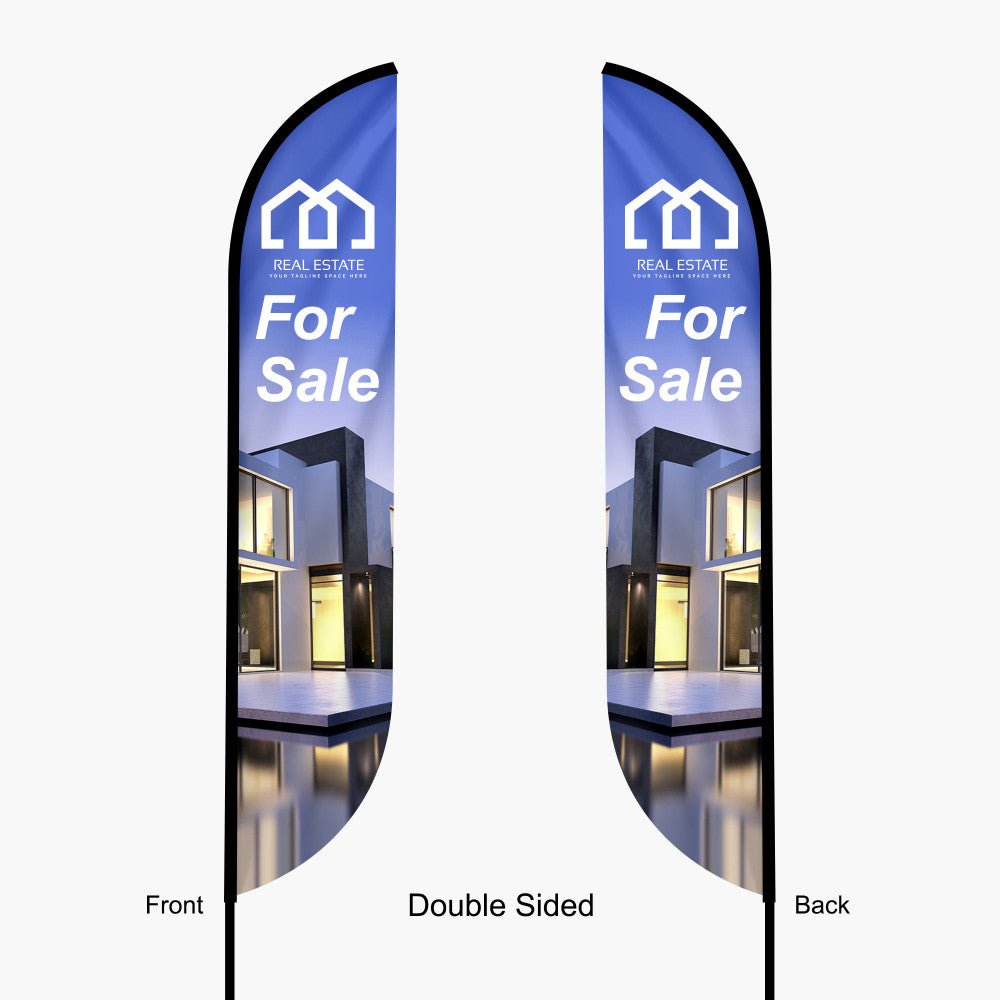 Feather Convex Flag 14 ft.(Large) - Blitz Sign & Displays