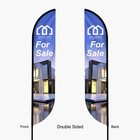 Feather Convex Flag 14 ft.(Large) - Blitz Sign & Displays