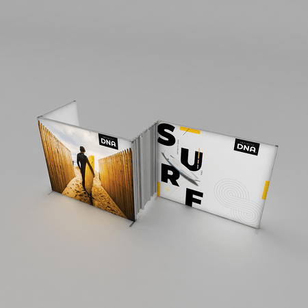 Infinity DNA™ Pro Privacy Curtains - Blitz Sign & Displays