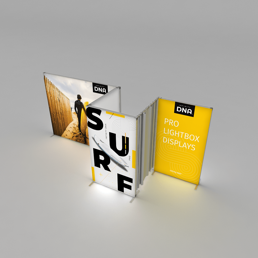 Infinity DNA™ Pro Privacy Curtains - Blitz Sign & Displays