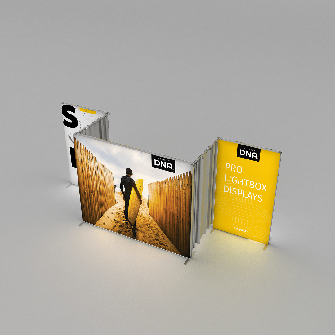 Infinity DNA™ Pro Privacy Curtains - Blitz Sign & Displays