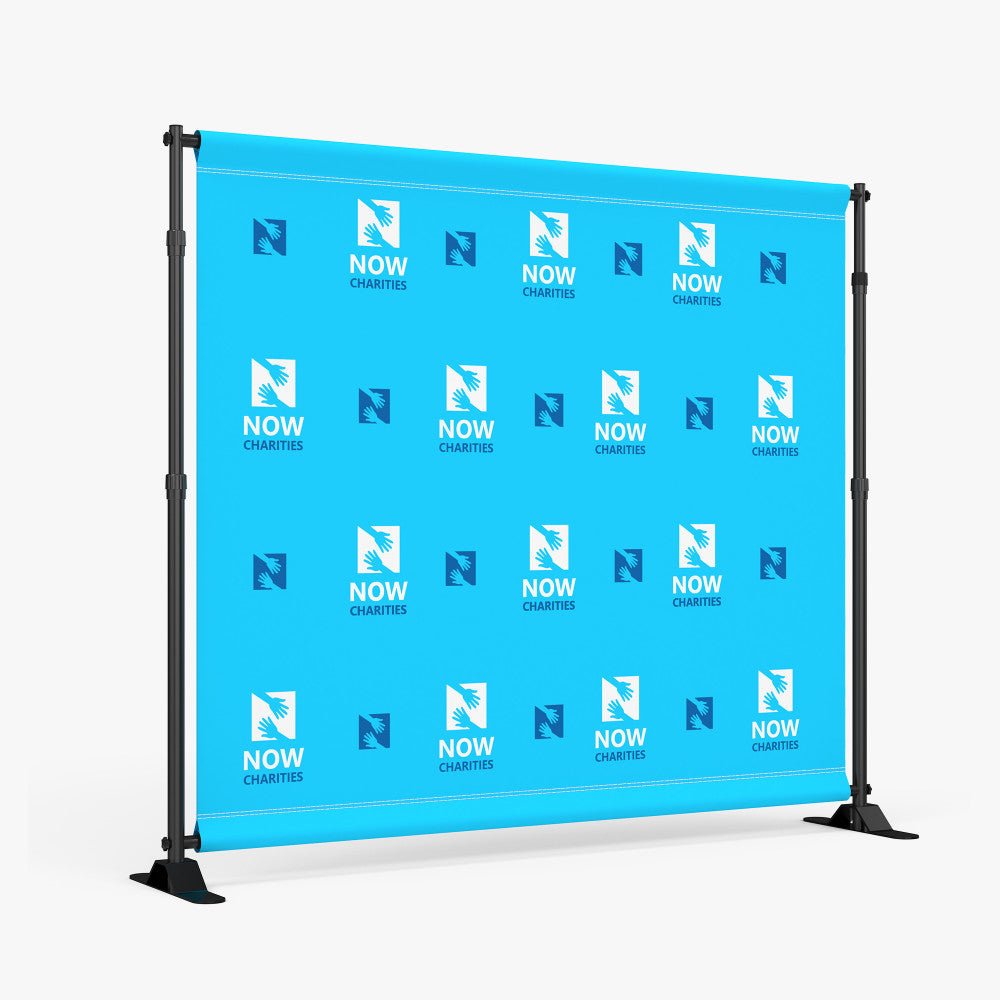 Step and Repeat Backdrop - Blitz Sign & Displays