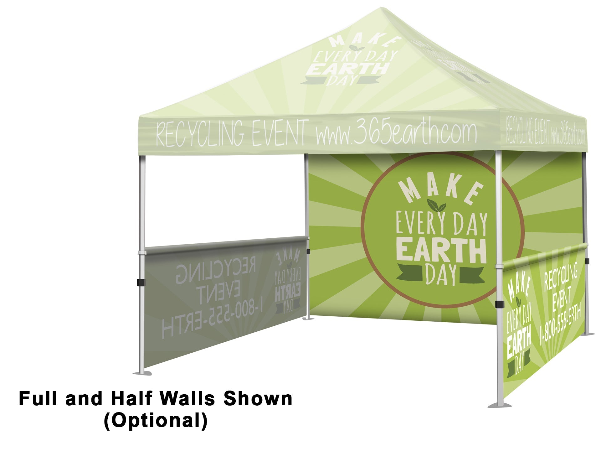 10ft Event Tent (Full Color) - Blitz Sign & Displays