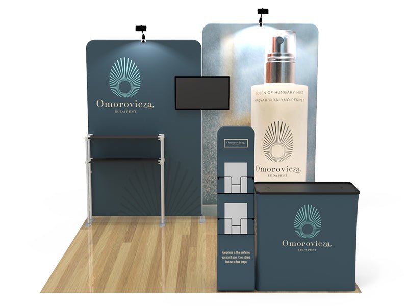 10X10 Custom Booth B1 - Blitz Sign & Displays