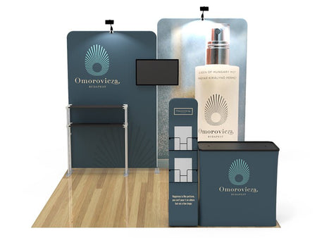 10X10 Custom Booth B1 - Blitz Sign & Displays