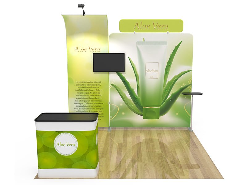 10x10ft Custom Booth 16 - Blitz Sign & Displays