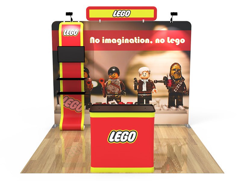 10x10ft Custom Booth 17 - Blitz Sign & Displays