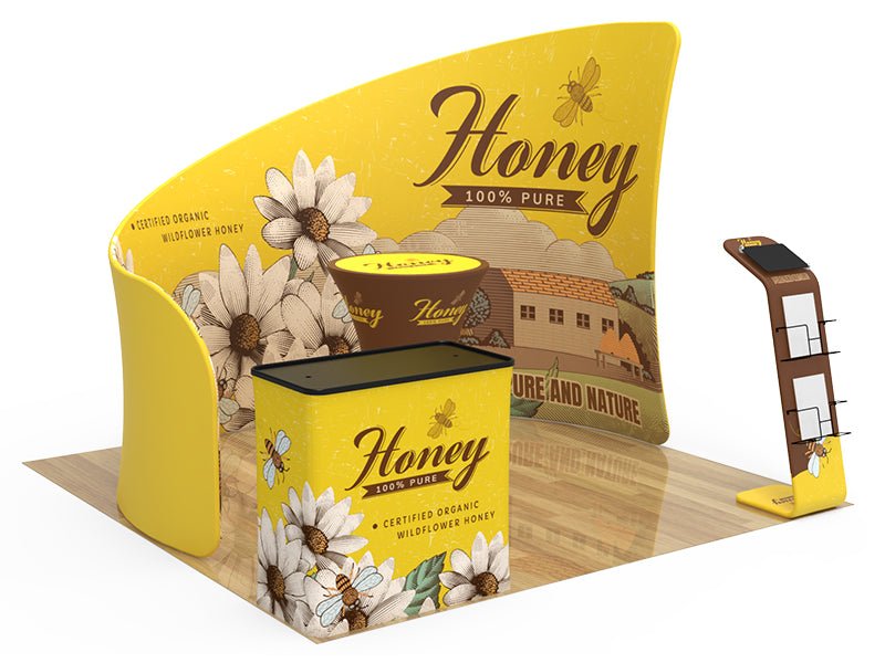 10x10ft Custom Booth L - Blitz Sign & Displays