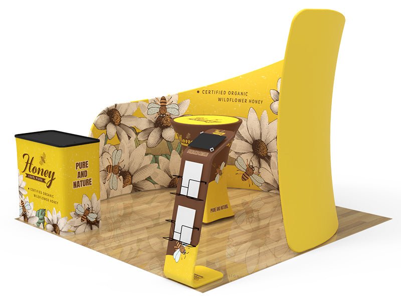 10x10ft Custom Booth L - Blitz Sign & Displays