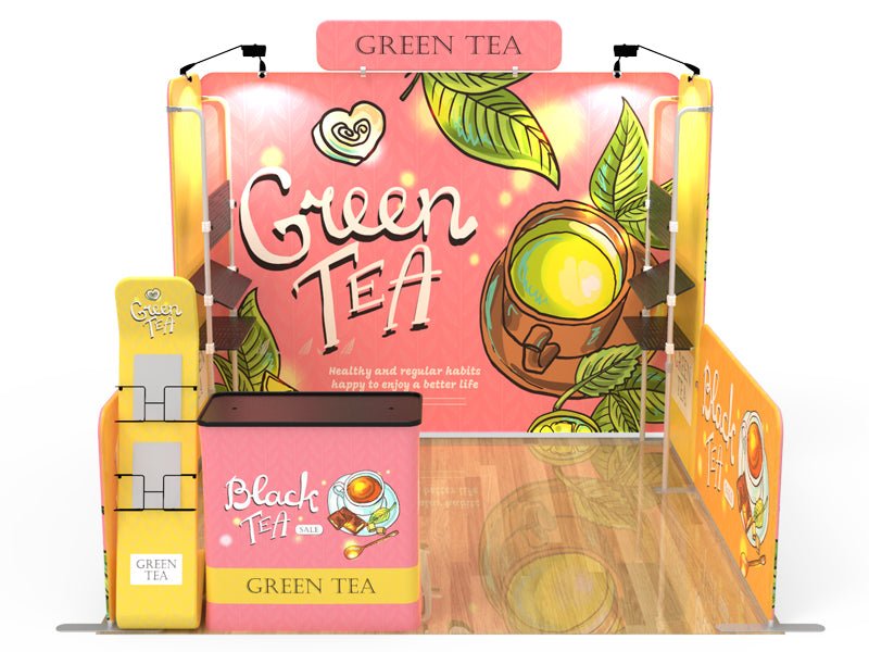 10x10ft Custom Booth Y - Blitz Sign & Displays