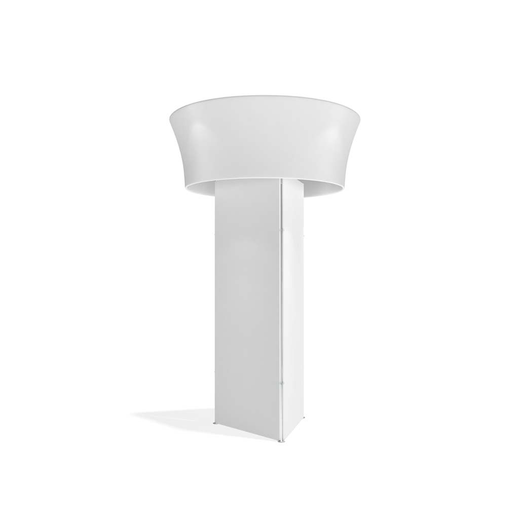 15.25ft Blimp Triangular Tower with Rotating Blimp - Blitz Sign & Displays