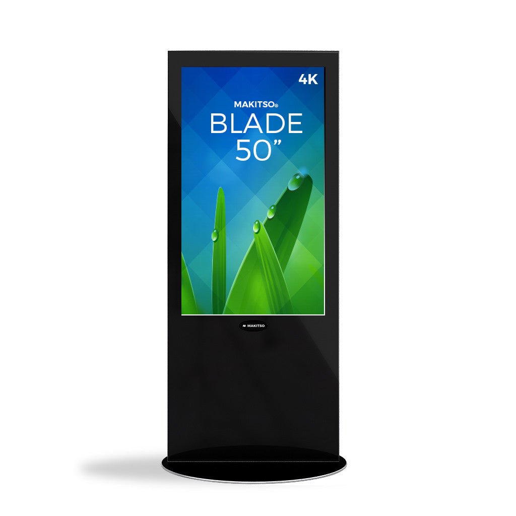 Blade 50" - 4K Digital Signage Kiosk - Blitz Sign & Displays