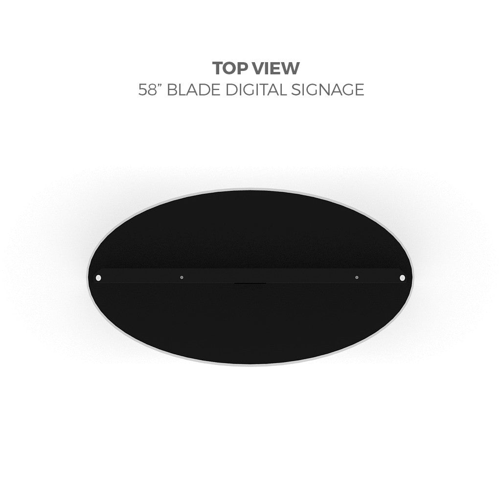 Blade 58" - 4K Digital Signage Kiosk - Blitz Sign & Displays