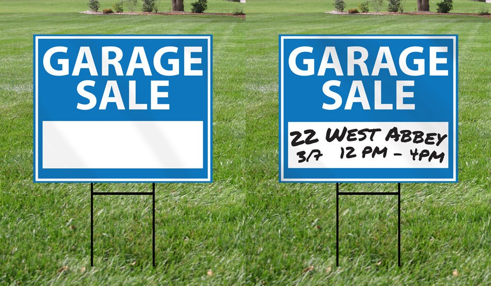 Dry Erase Coroplast - $9.00 a sq ft - Blitz Sign & Displays