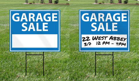 Dry Erase Coroplast - $9.00 a sq ft - Blitz Sign & Displays